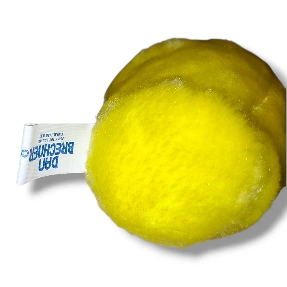 Vintage Dan Brechner Plush Lemon Toy 6